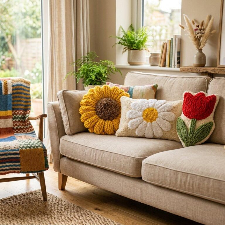 Sofa, Cushion & Pillow
