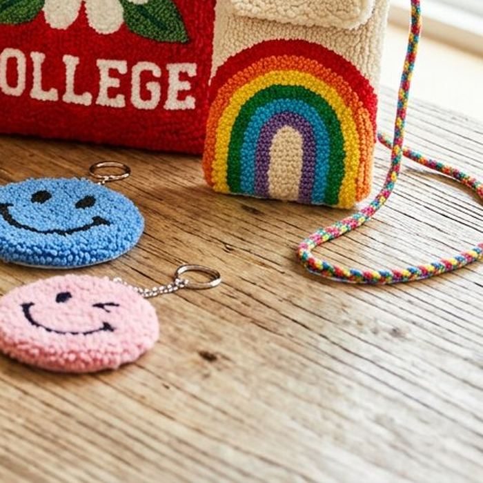 Smiley Keyring Set (3 pcs)