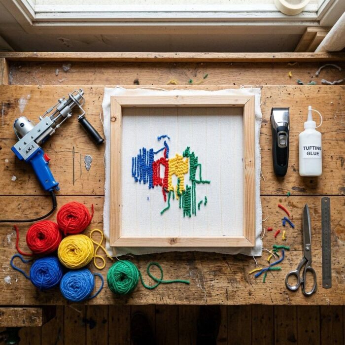 Wooden Tufting Frame (Medium)